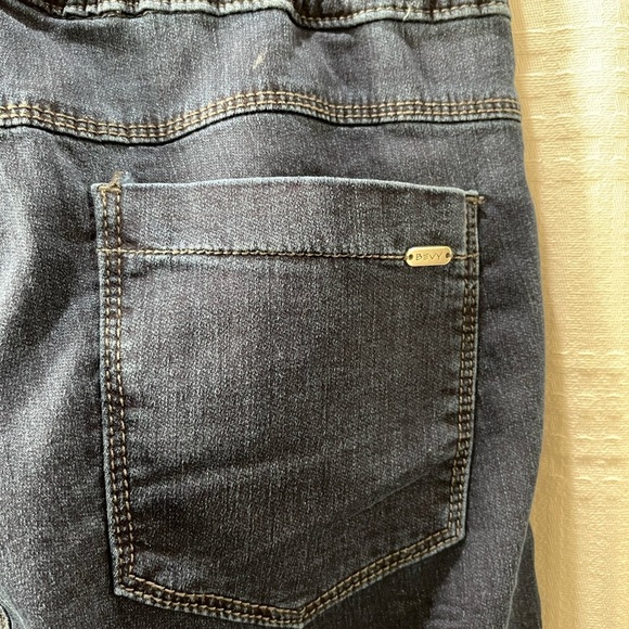 BEVY FLOG Shelly Denim pull on pants - Picture 3 of 10